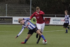 Quick Boys JO19-4 - FC Rijnvogels JO19-2 (22 december 2018)