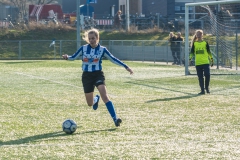 Quick Boys MO13-1 - FC Oudewater MO13-1 (16 februari 2019)