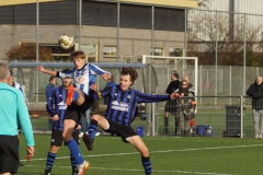 Blauw-Zwart JO17-4 - Quick Boys JO17-3 (11 december 2021)