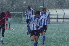 F.C. Rijnvogels JO17-2 - Quick Boys JO17-3 (9 april 2022)