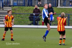 Quick Boys JO13-2 - Ter Leede JO13-1 (23 oktober 2021)