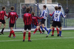 Quick Boys JO19-2 - v.v. Teylingen JO19-2 (18 februari 2023)