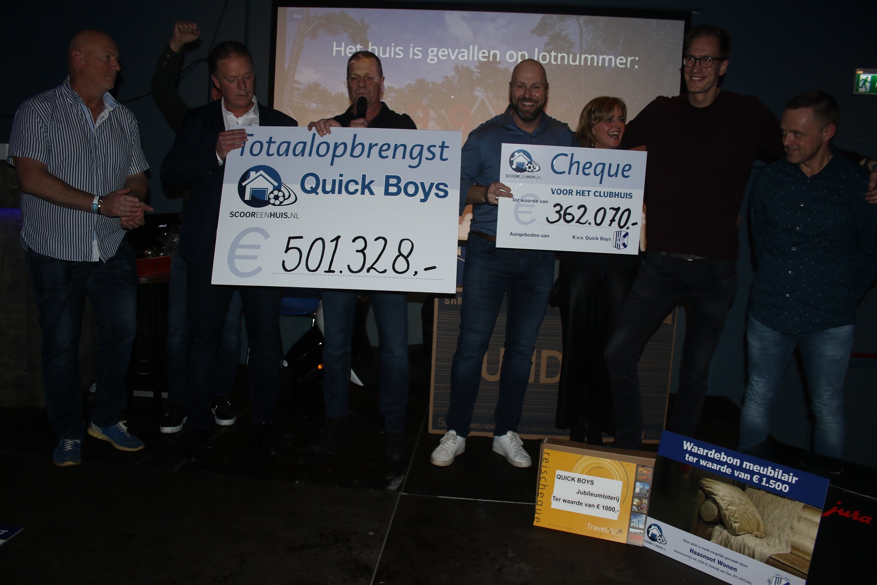 Megaopbrengst Loterij Bij Start Jubileumjaar - K.v.v. Quick Boys