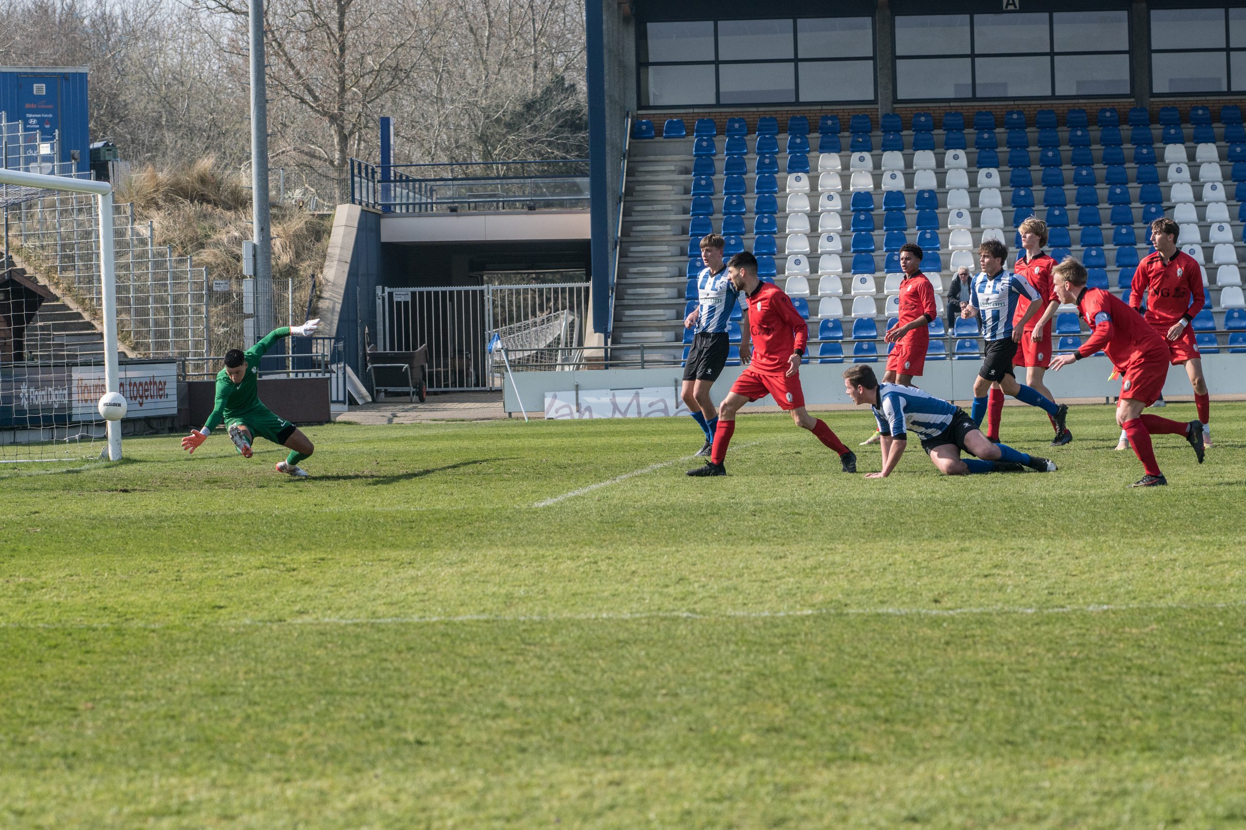 Zwaar bevochten overwinning voor Jong Quick Boys