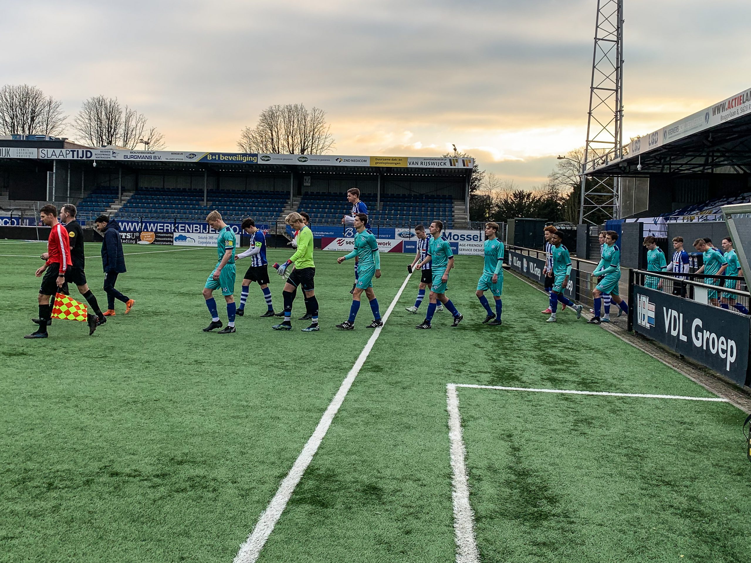 Strijdbaar Jong Quick Boys houdt Jong F.C. Eindhoven op gelijkspel