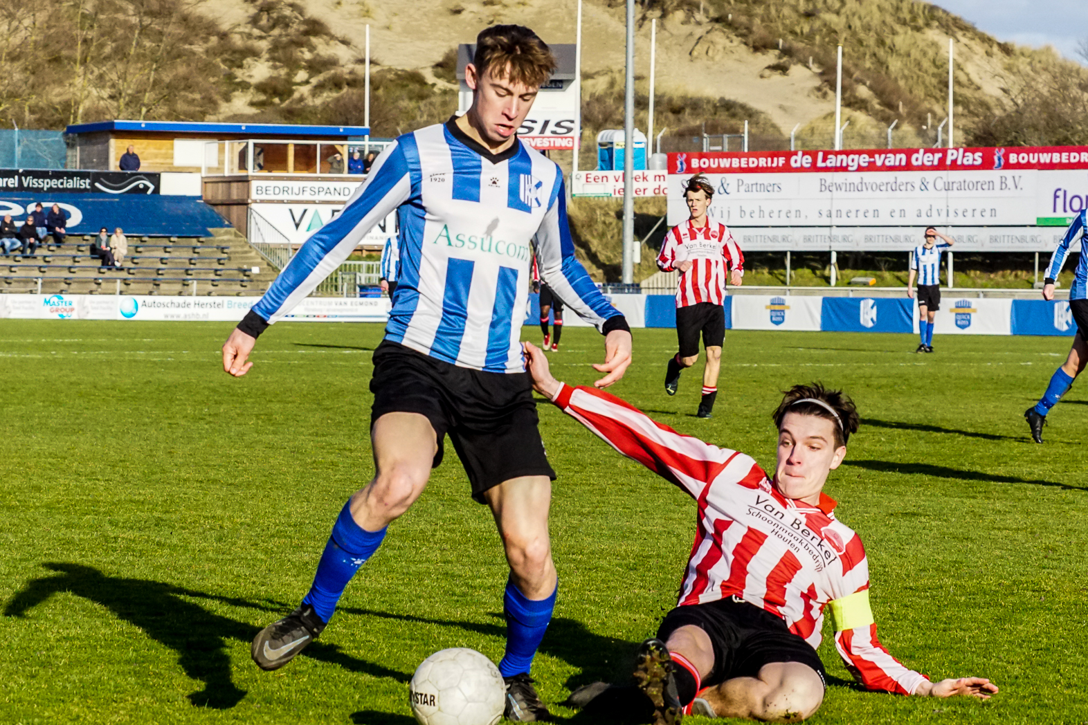 Klinkende bekeroverwinning Jong Quick Boys