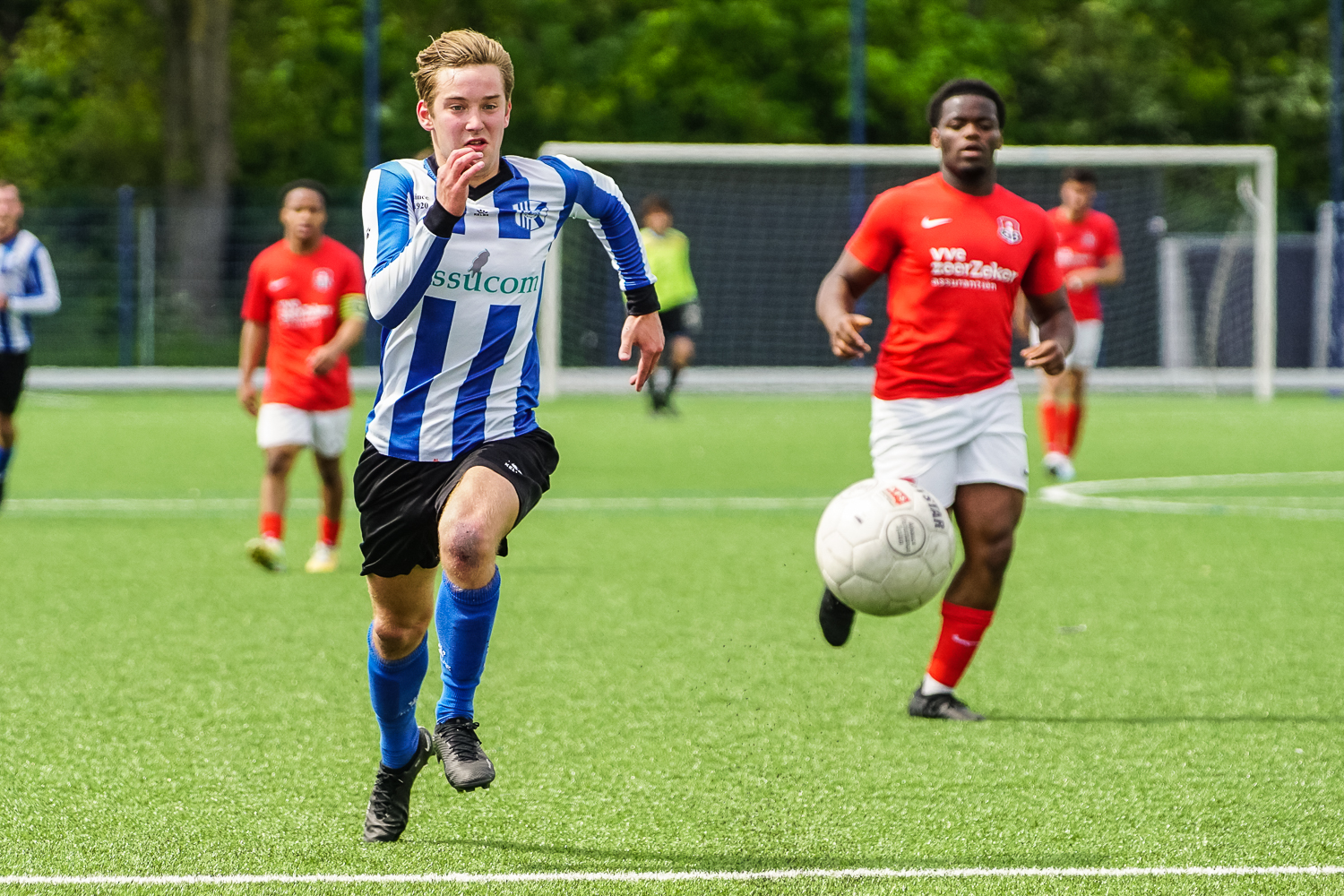 Jong Quick Boys sluit seizoen in stijl af