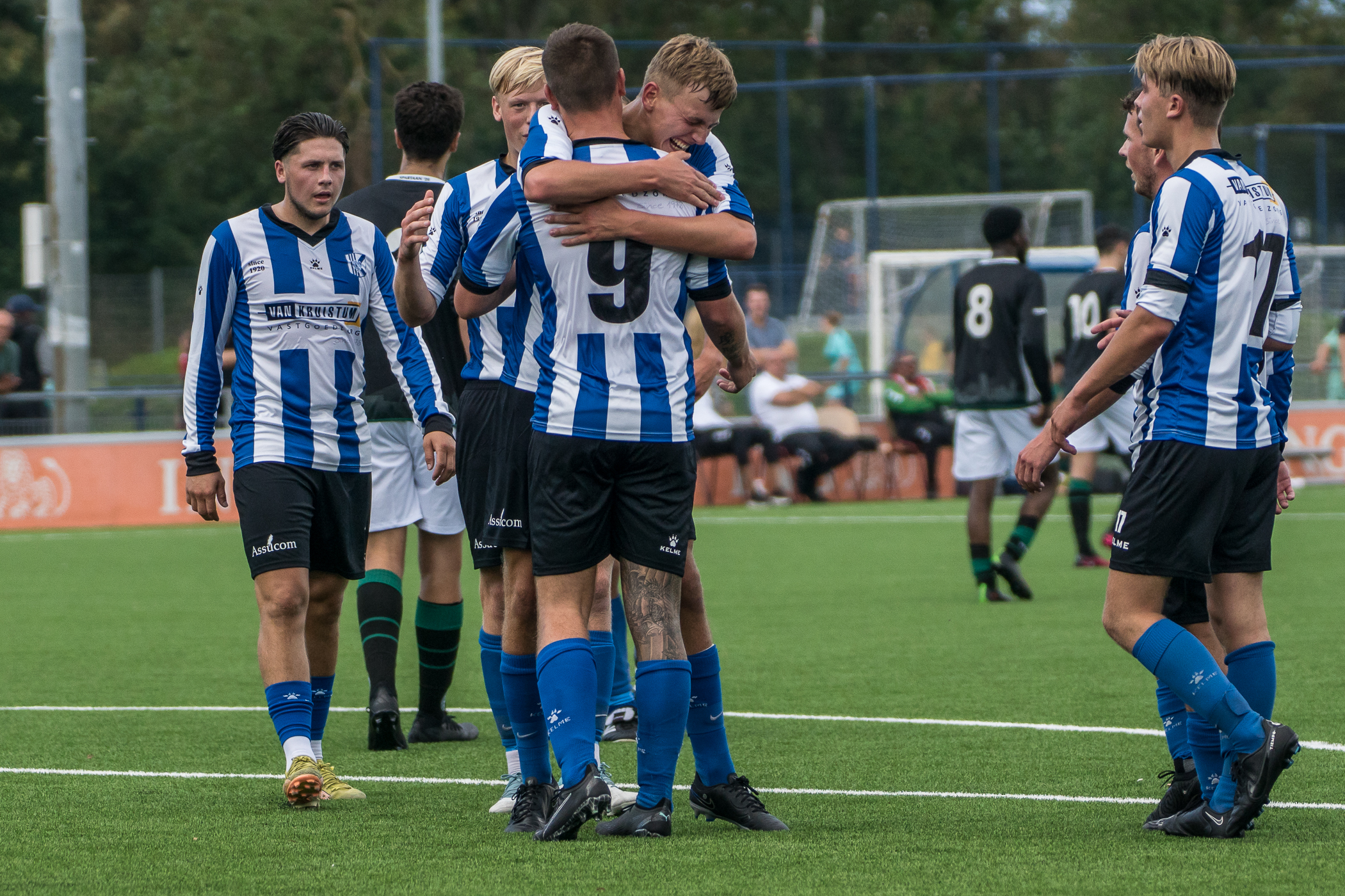 Jong Quick Boys start competitie met 3 punten