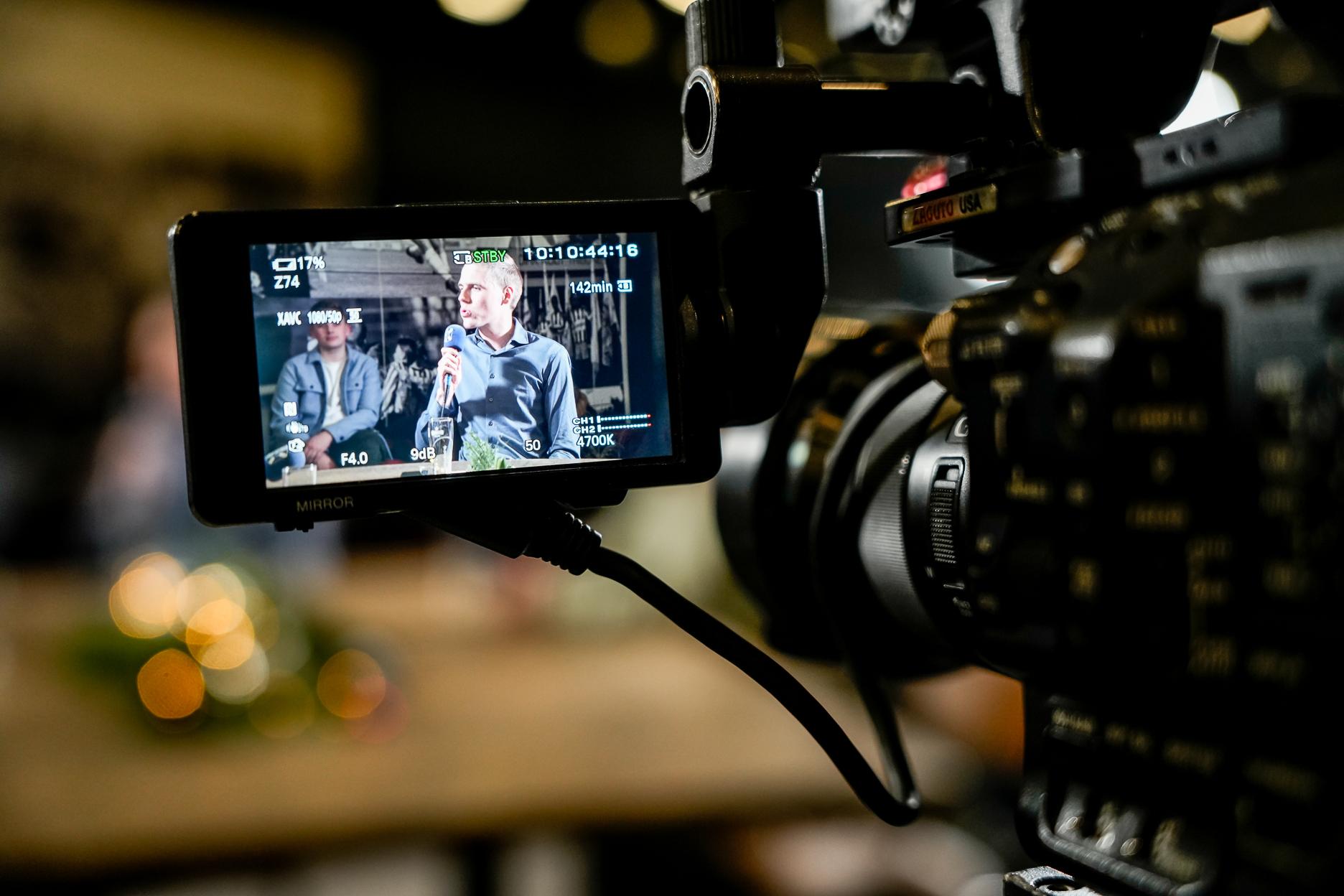 Cameraman/-vrouw bei Quick Boys