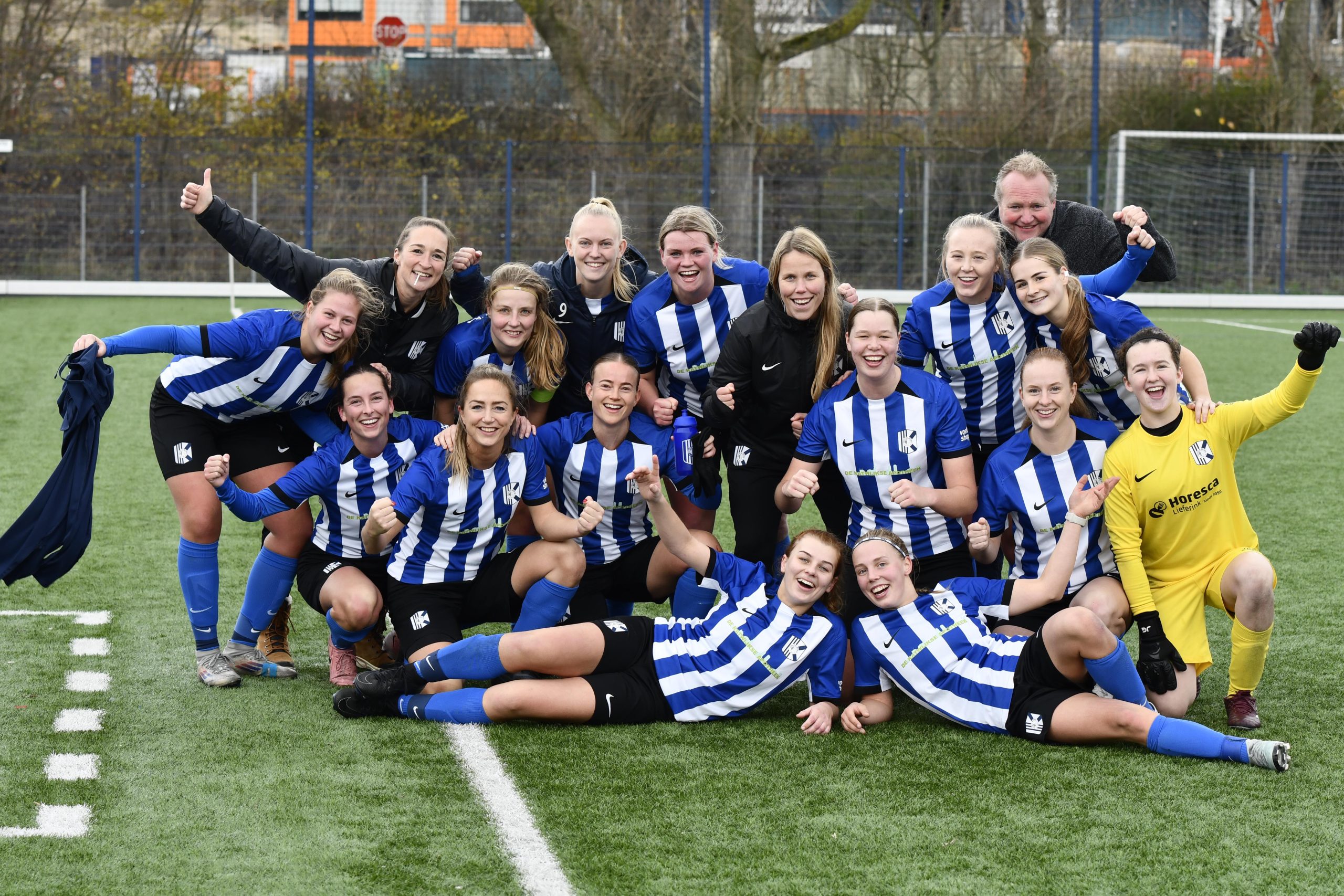 Vrouwen 1 eindigt 2025 als tweede op de ranglijst