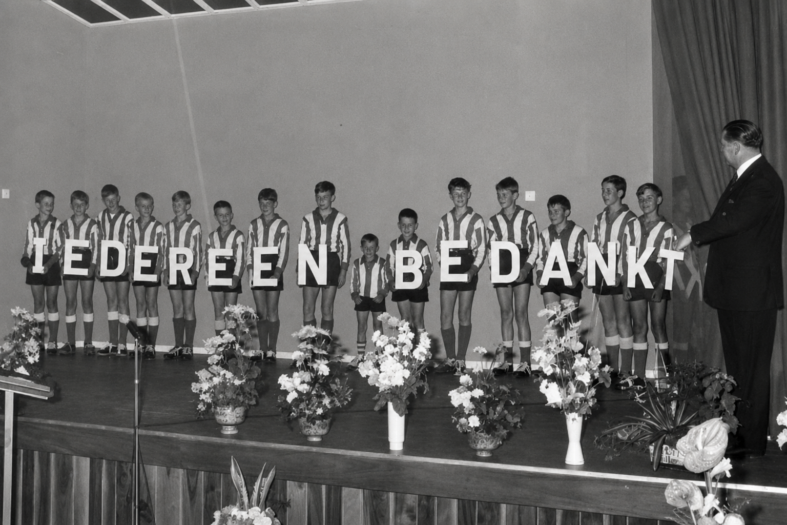 iedereen bedankt. dank, familiedagen